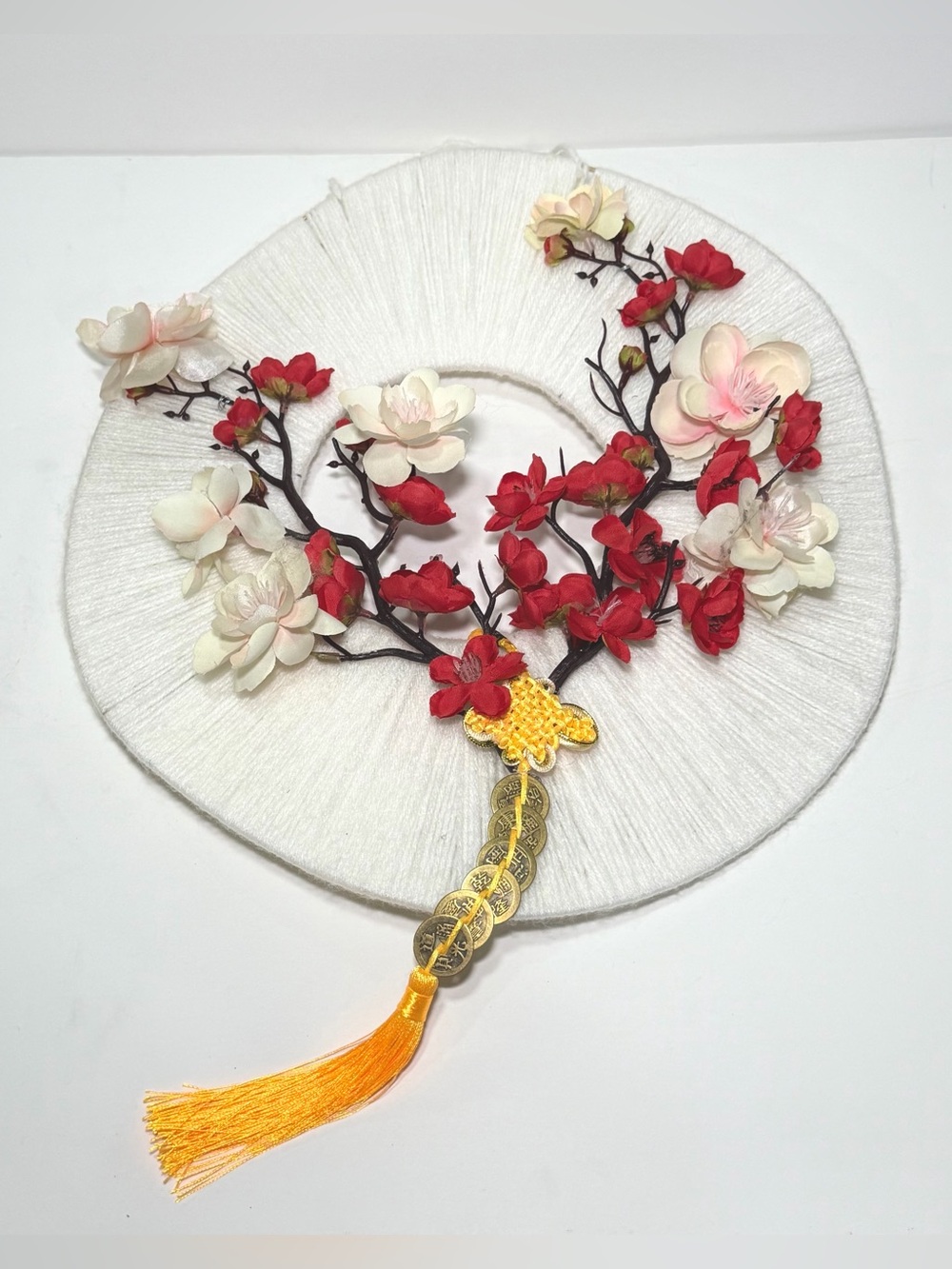 14-inch Round Wall Hanging Decor Chinese-Style